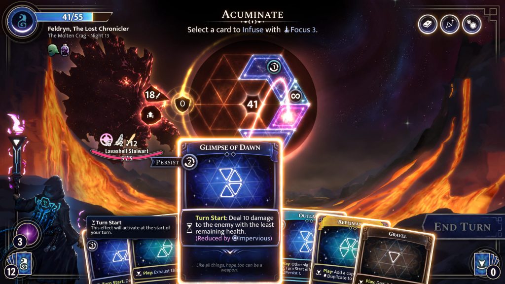 Moonsigil Atlas - Card picking in play