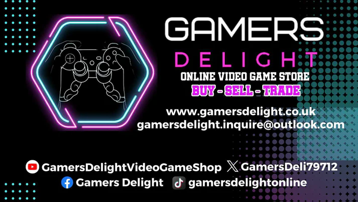 Gamers Delight - Business card for GamersDelight.co.uk