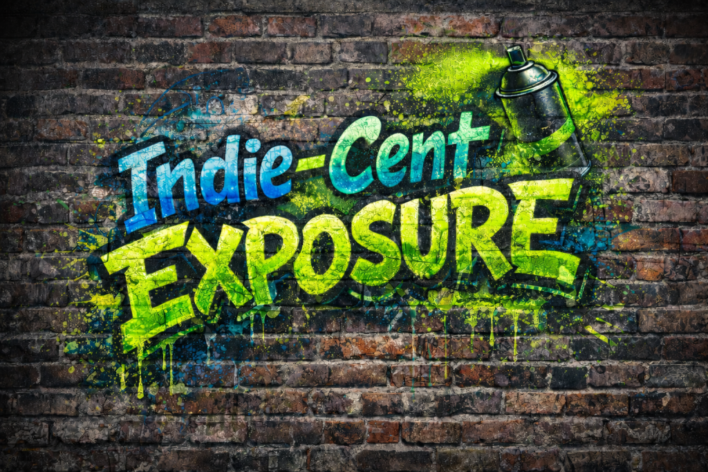 Indie-cent Exposure - Graffiti on wall