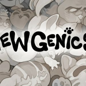 Mewgenics logo and key art