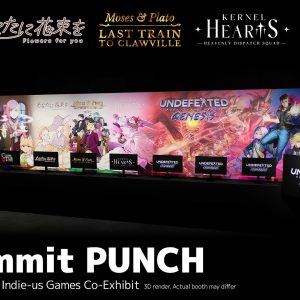 BitSummit PUNCH Chorus Worldwide x Indie-us Games Co-Exhibit - Event line-up
