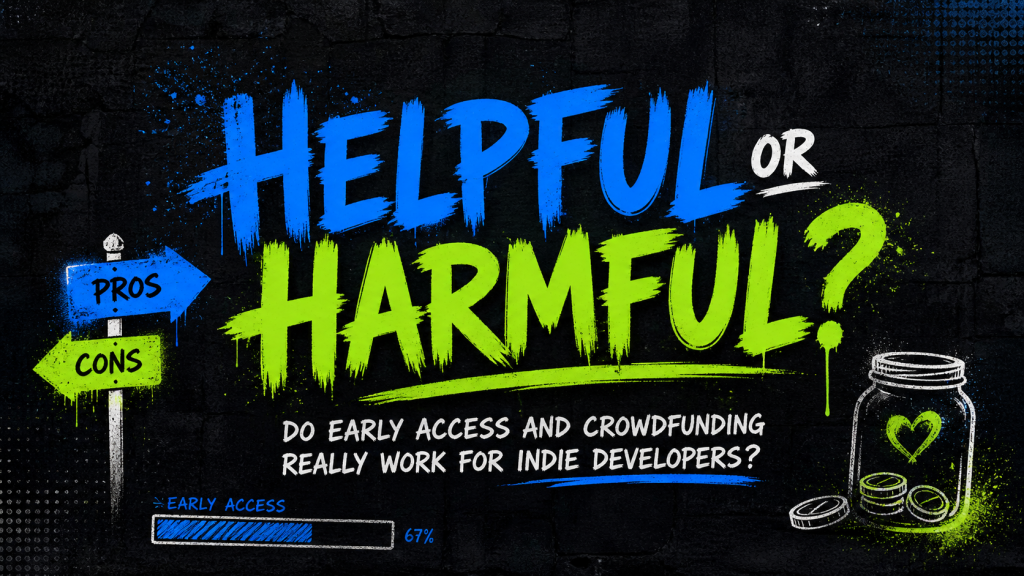 Helpful or harmful? Do Early Access and crowdfunding really work for indie developers?