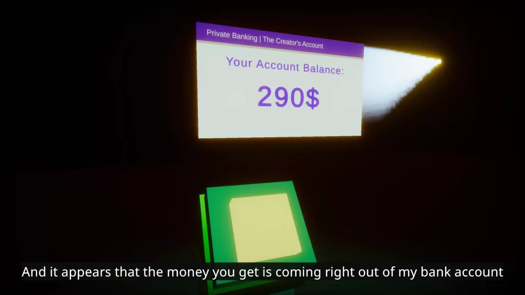 Do Not Buy This Game - Money button