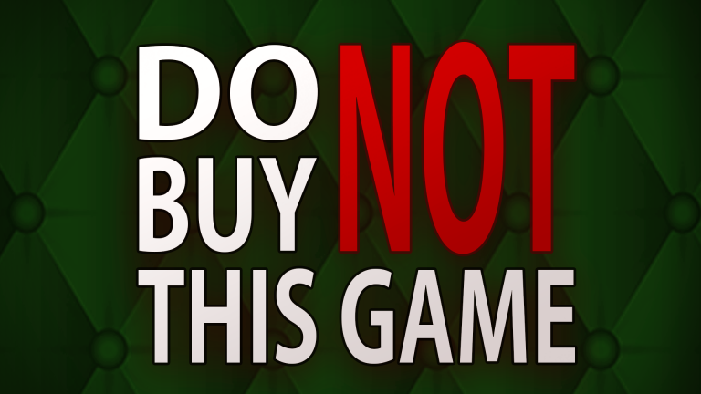 Do Not Buy This Game - Logo and key art