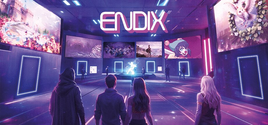 ENDIX logo and key art