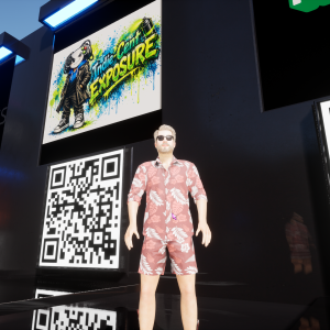 ENDIX - Stood outside the Indie-cent Exposure section in the Press area