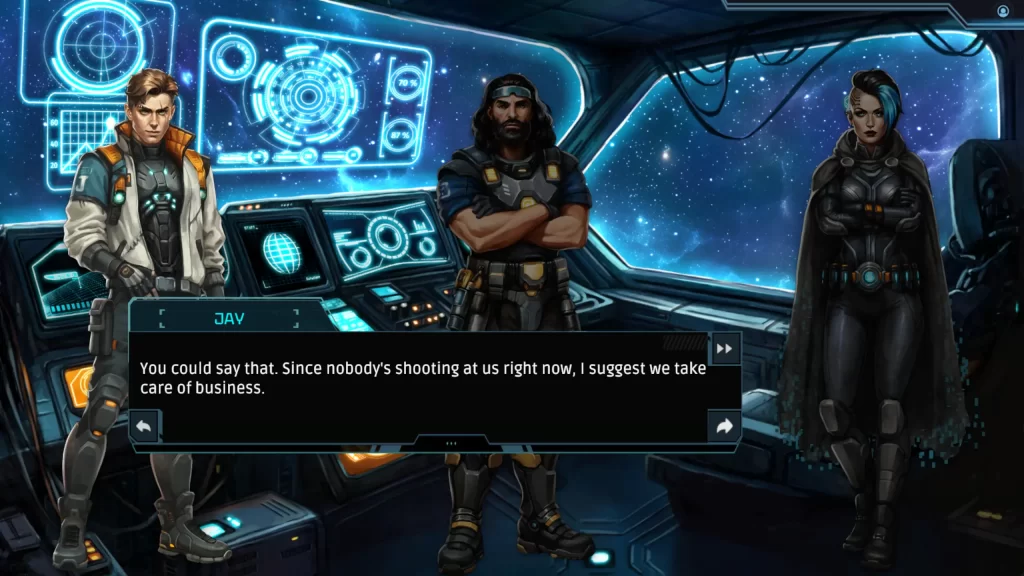 Frontier: Path of Shadows preview: Plenty of promise, a few loose bolts 1 Frontier: Path Of Shadows - Dialogue