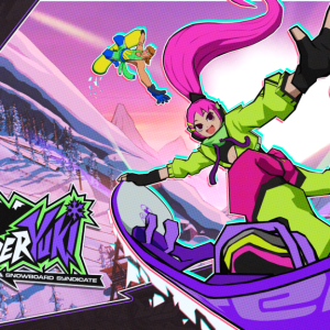 HYPERyuki: Snowboard Syndicate - Logo and key art