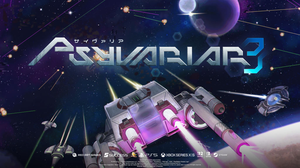 Psyvariar 3 - Logo and key art