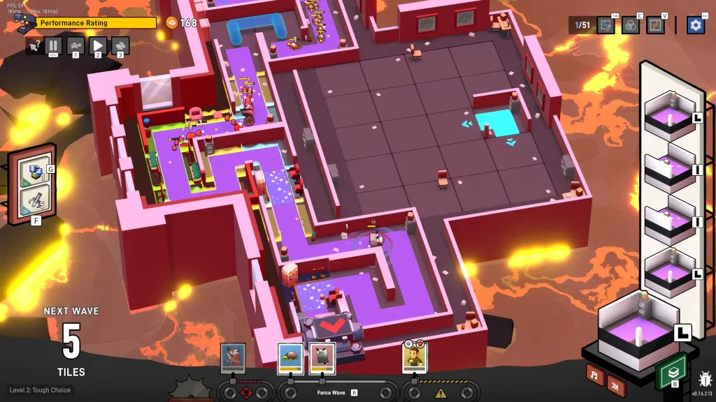 Rogue Maze - Unable to cover the whole map due to walls that can't be shifted