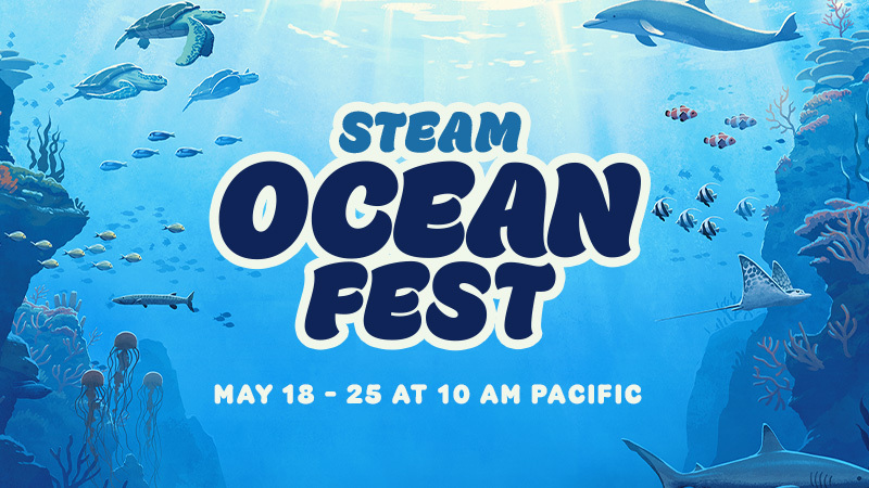 Steam Ocean Fest 2026 - Logo, key art and dates