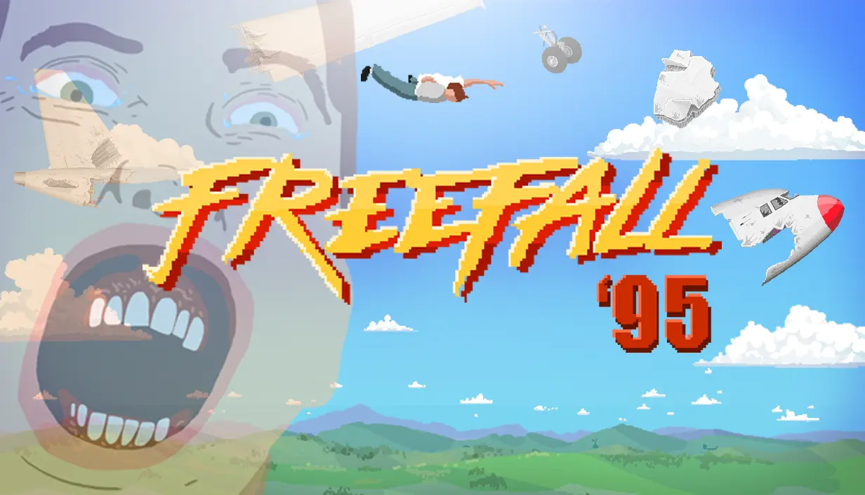 Freefall '95 - Logo and key art