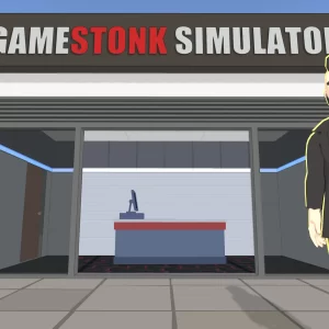 Gamestonk Simulator: Gone Rogue - Start screen