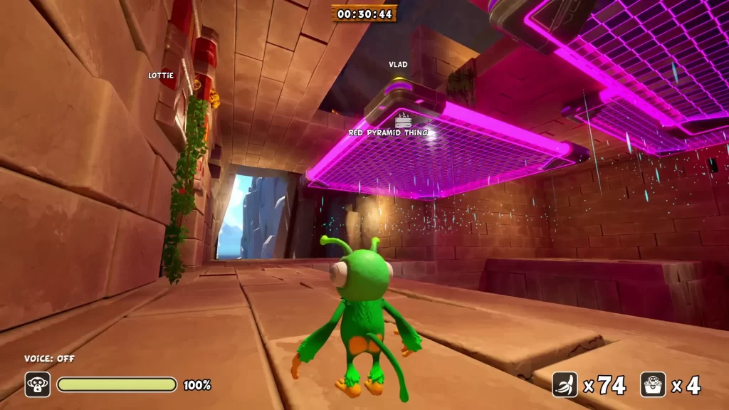 Monkey Bizniz launches its Steam demo, and it looks like a very good way to ruin a friendship 2 Monkey Bizniz - Inside temple