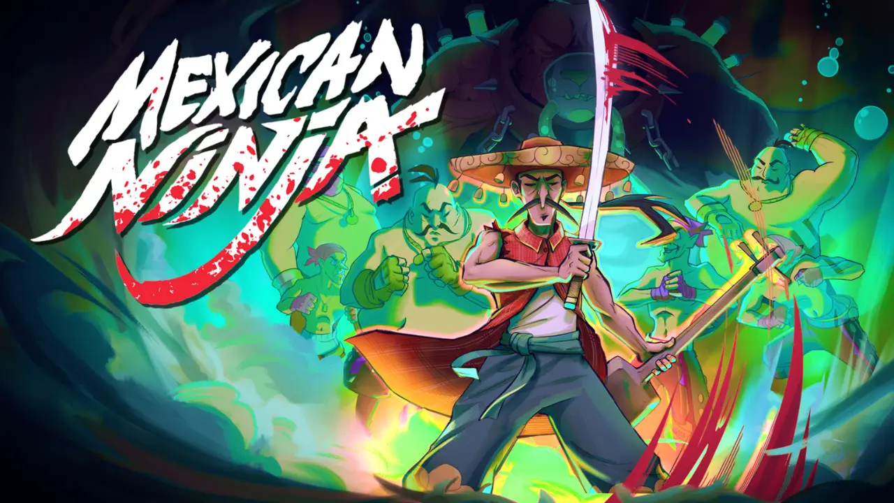 Mexican Ninja - Logo and key art