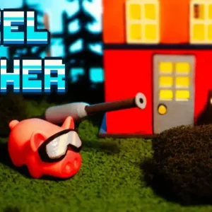 Pixel Washer - Logo and key art
