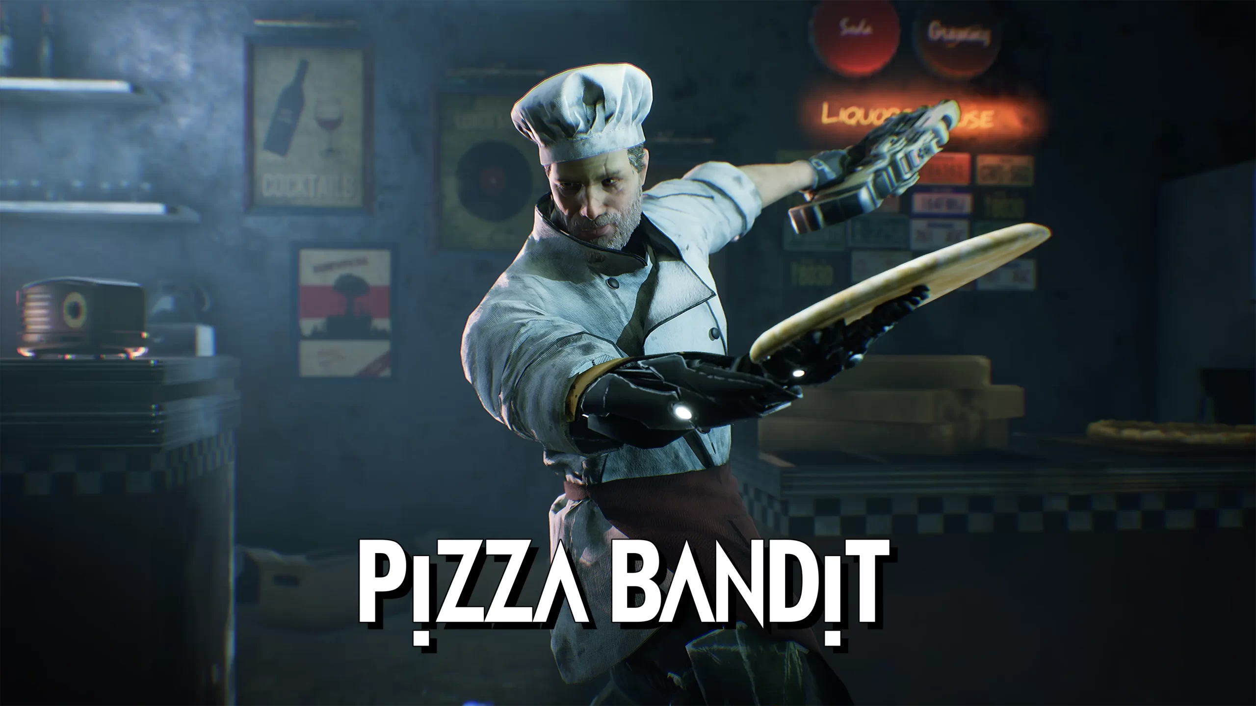 Pizza Bandit - Logo and key art