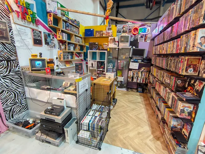 The Tape Trove Gaming Shop at Red Brick Market in Liverpool