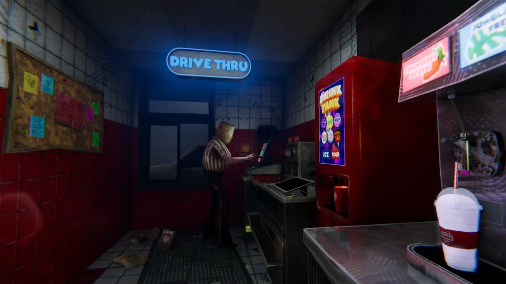Happy’s Humble BURGATORY gets a July 16 release date and looks like co-op kitchen stress turned evil 3 Happy’s Humble BURGATORY - Drive through window