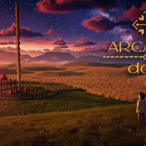 Arcadian Days - Logo and key art