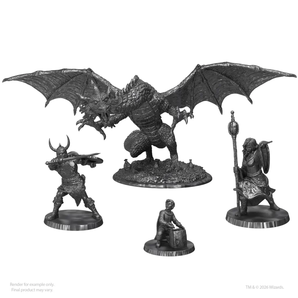 Sirius Dice - Dungeons & Dragons Red Box Metal Minis Group