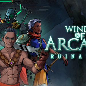Winds of Arcana: Ruination - Logo and key art