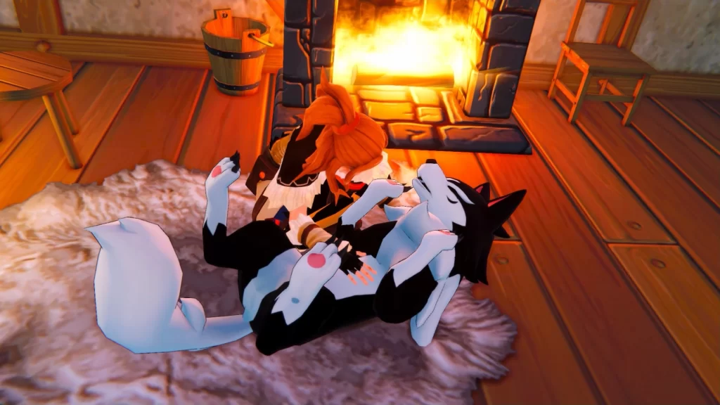 Palworld - Cuddling with our Pal