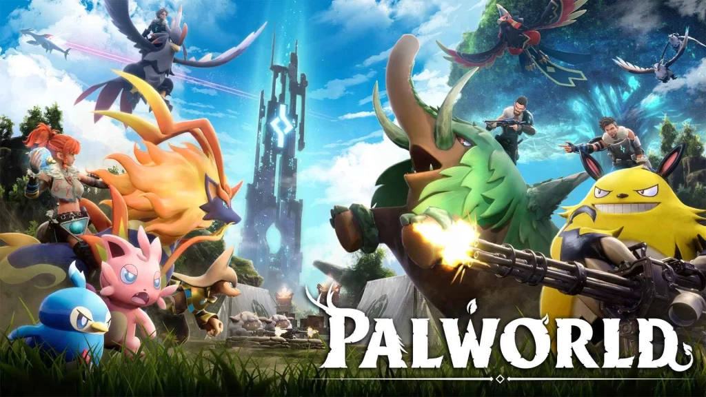 Palworld - Logo and key art