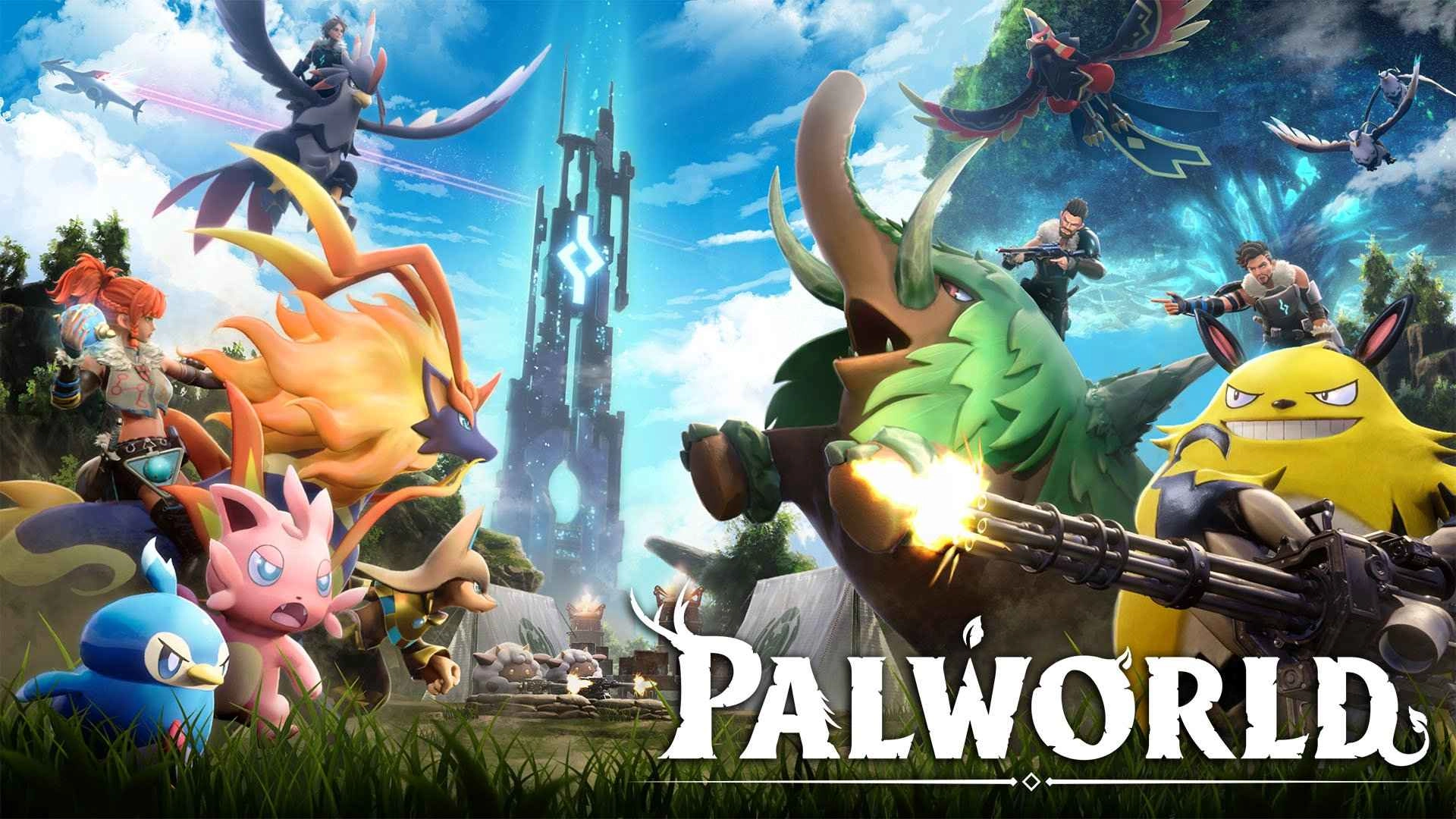 Palworld - Logo and key art