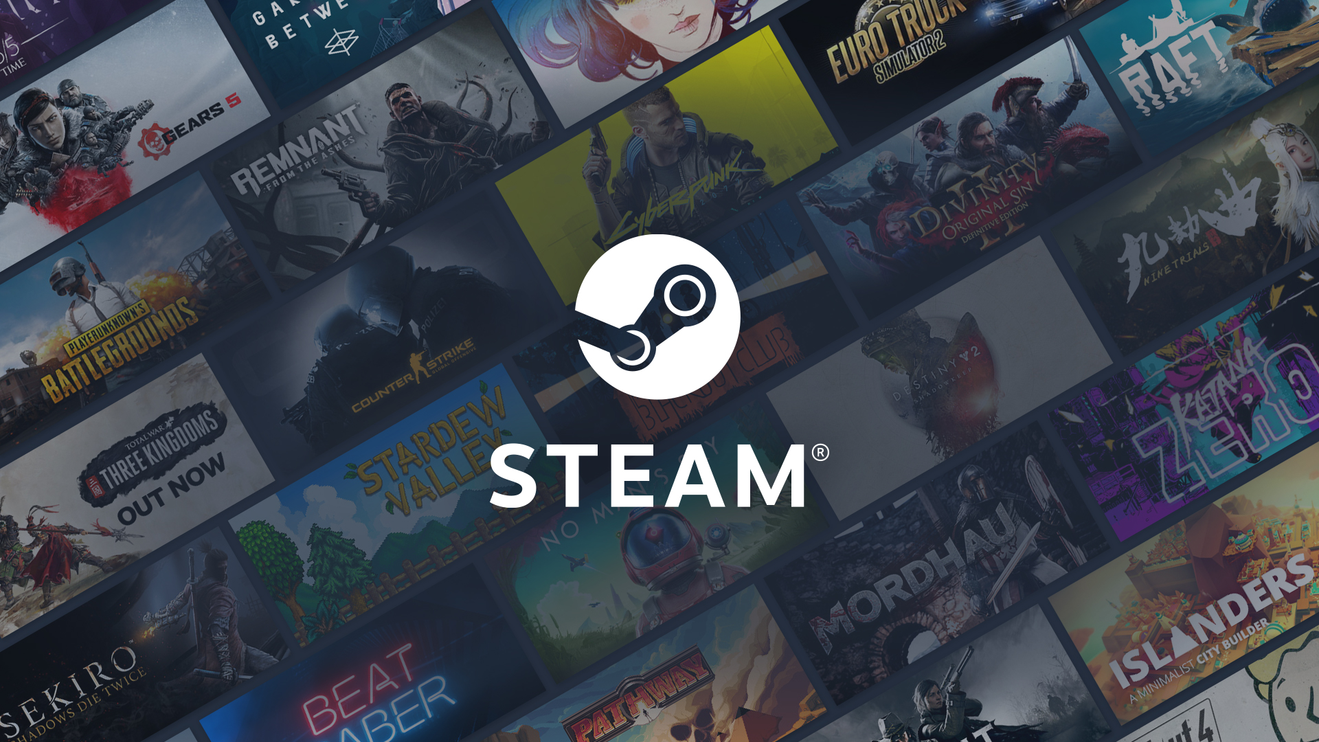 Features 7 Steam - Logo and key art