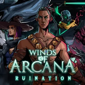 Winds of Arcana: Ruination - Logo and key art