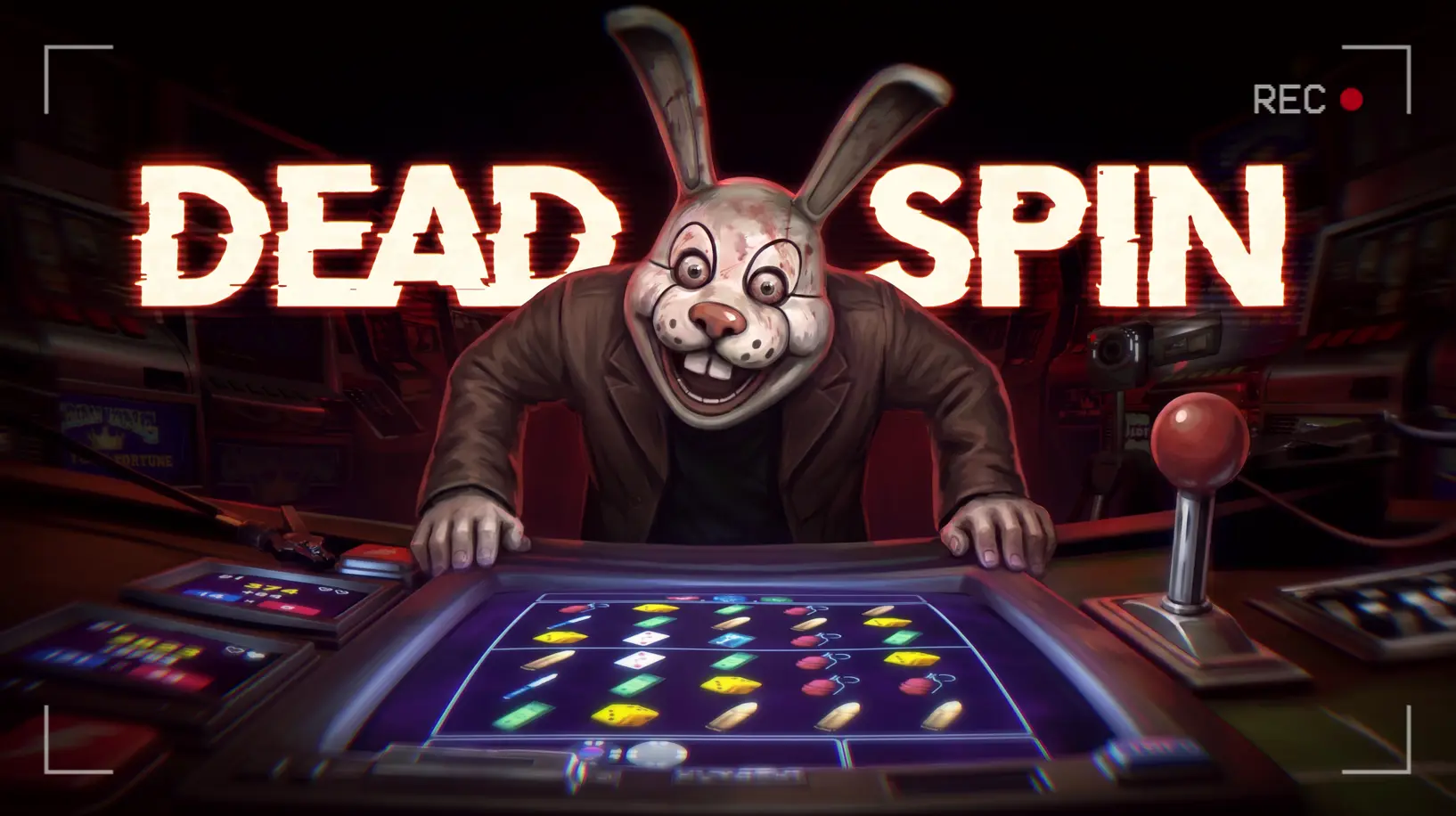Features 9 Dead Spin - Logo and key art