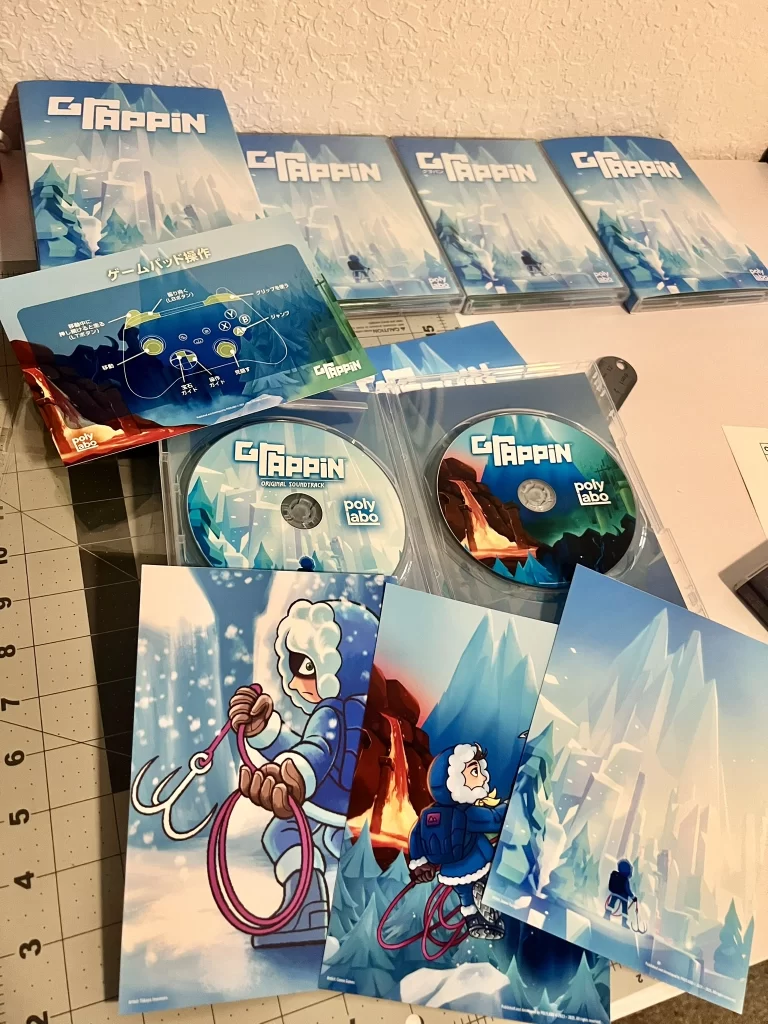 Putting indie games back on the shelf: Talking We The Indies with Chandler Kravitz 2 We The Indies - Grappin Deluxe Edition full spread