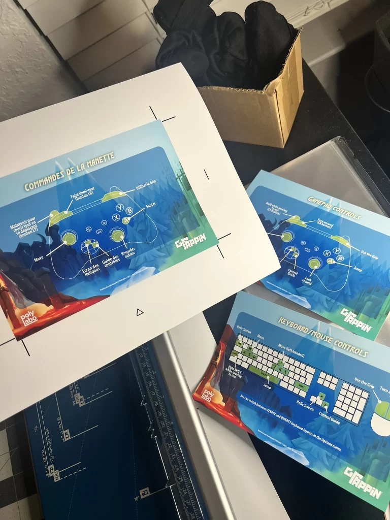 Putting indie games back on the shelf: Talking We The Indies with Chandler Kravitz 1 We The Indies - Localized control inserts for Grappin