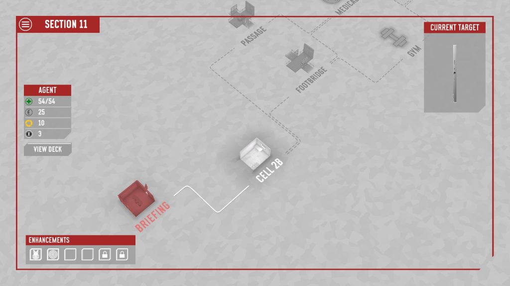 Fights in Tight Spaces - Section map