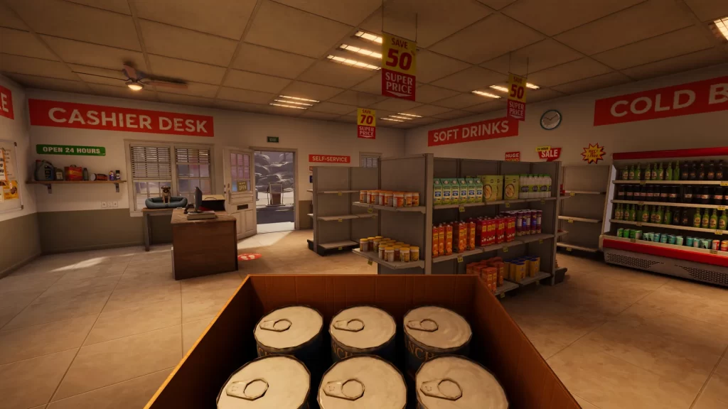 Roadside Research starts abducting customers in its biggest alien update yet 3 Roadside Research - Restocking shelves