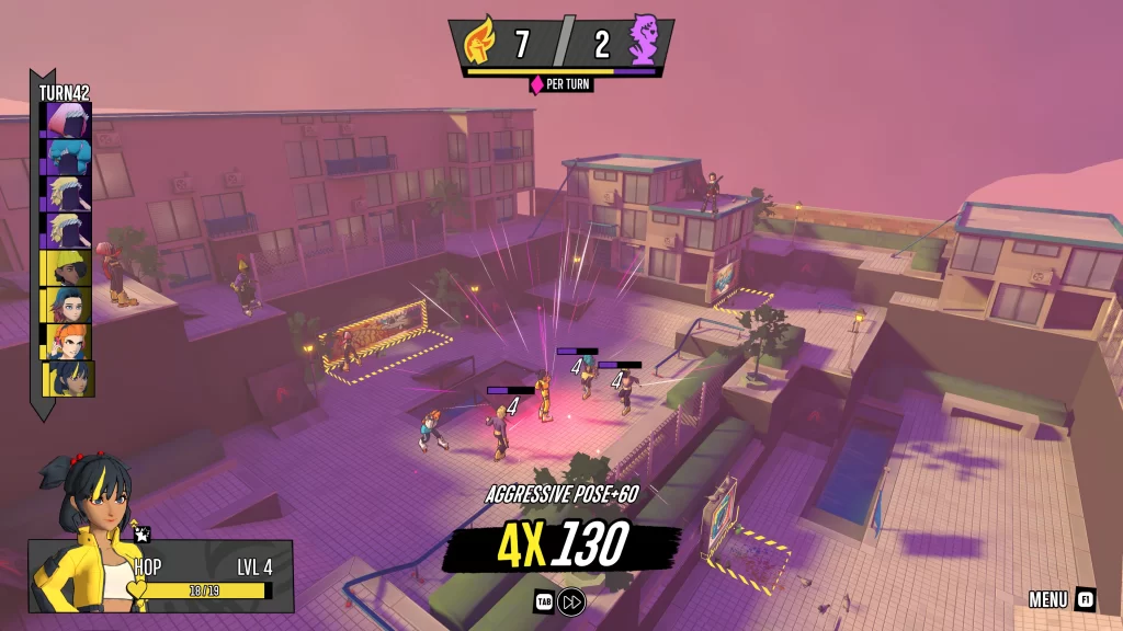 Canvas City rolls onto Steam with a free two-hour demo on August 24 4 Canvas City - Attack during battle with characters level 4