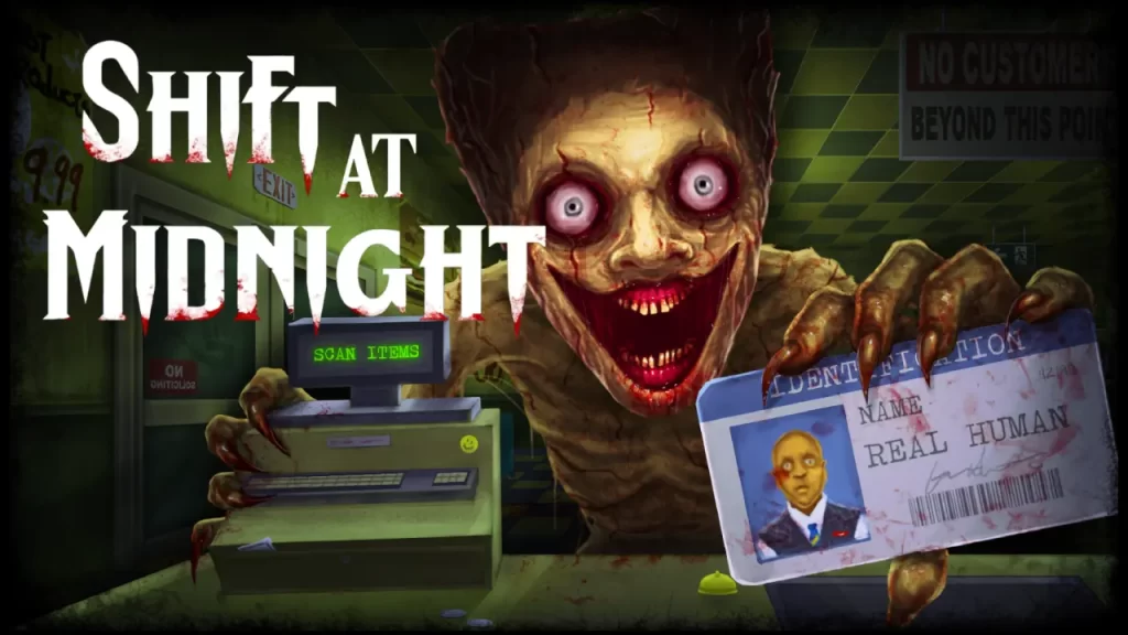 Has co-op horror become the new survival crafting? 9 Shift at Midnight - Logo and key art