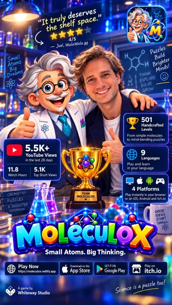 Making chemistry click: Talking Moleculox with Orhan Akyol