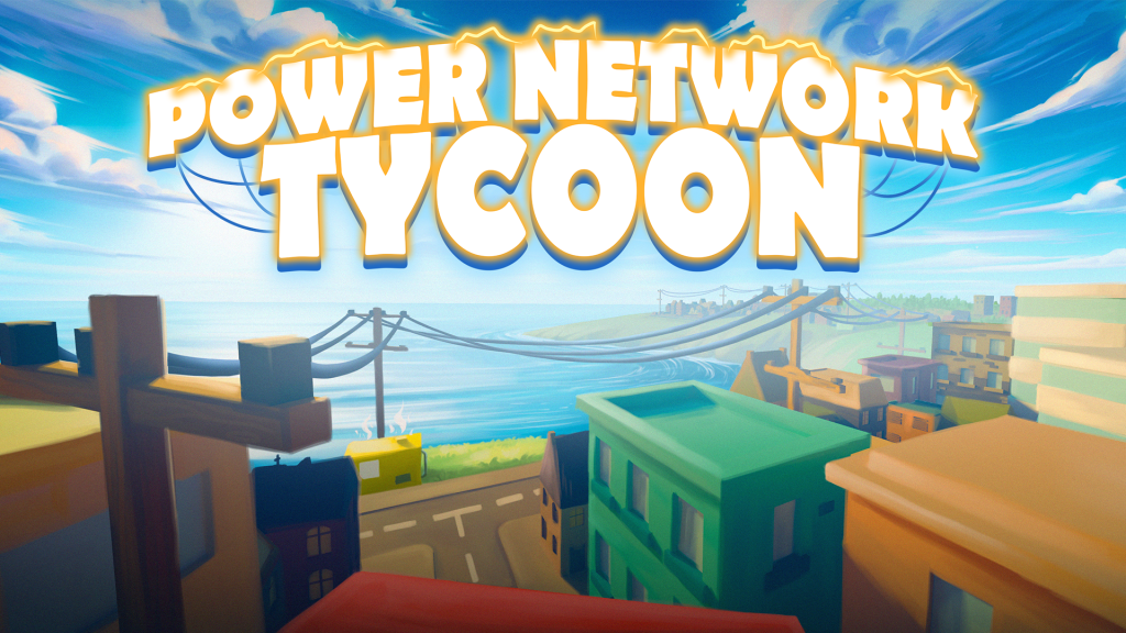 Power Network Tycoon - Logo and key art