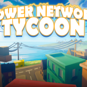 Power Network Tycoon - Logo and key art