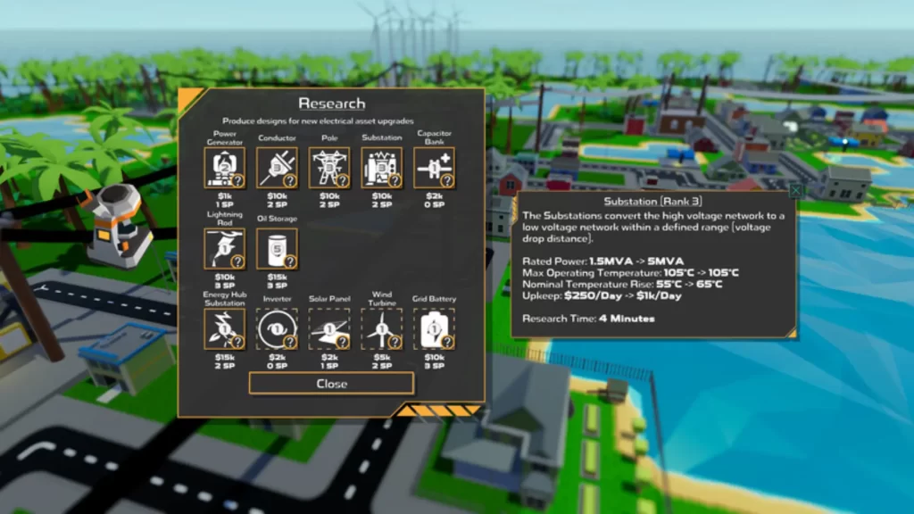 Keeping the lights on: Talking Power Network Tycoon with David Made This 5 Power Network Tycoon - Research