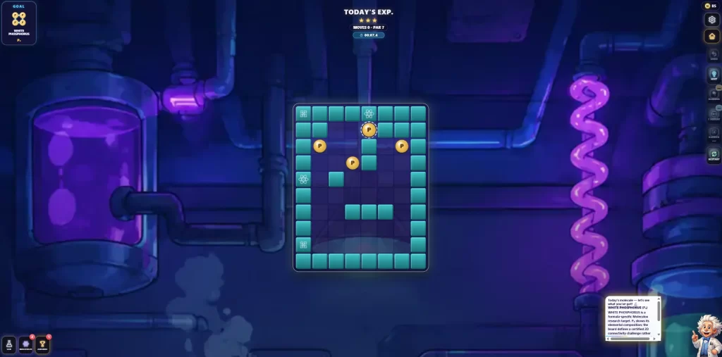 Making chemistry click: Talking Moleculox with Orhan Akyol 2 Moleculox - Today's experiment daily puzzle