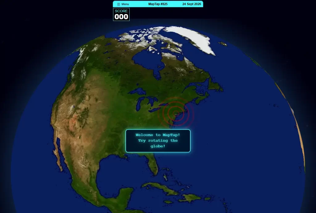 MapTap - Daily Geography game