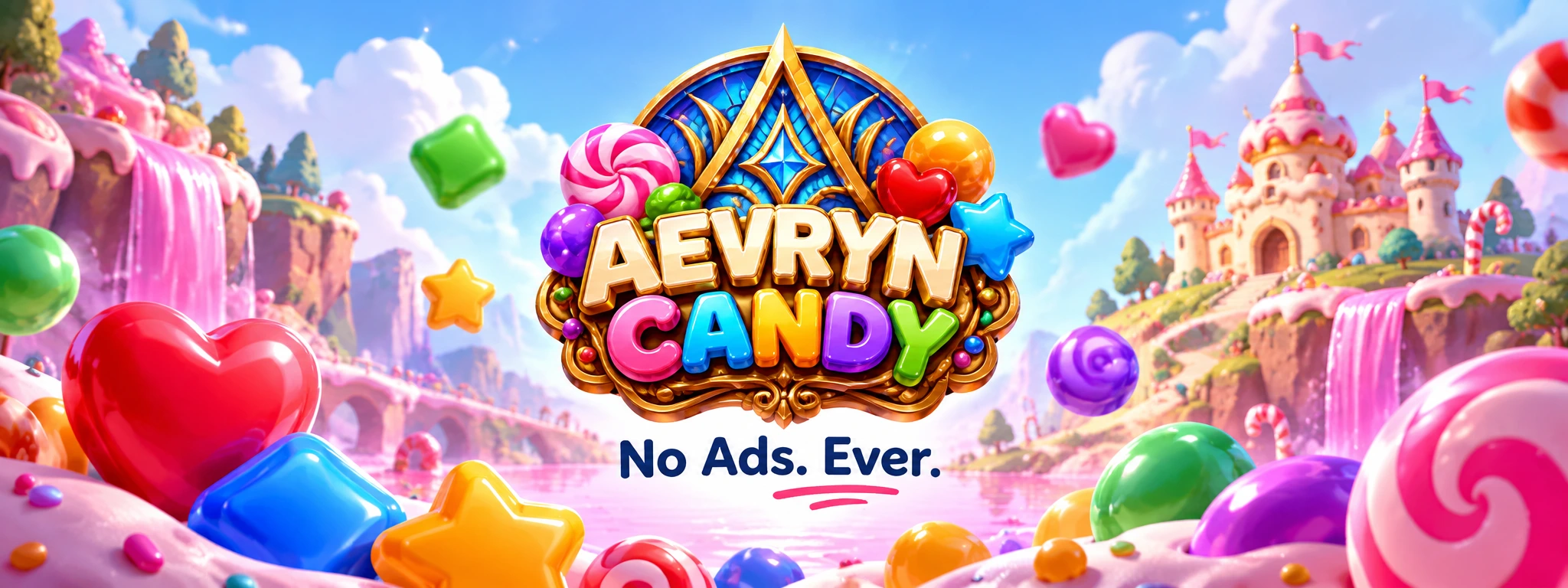 Aevryn Candy - Logo and key art