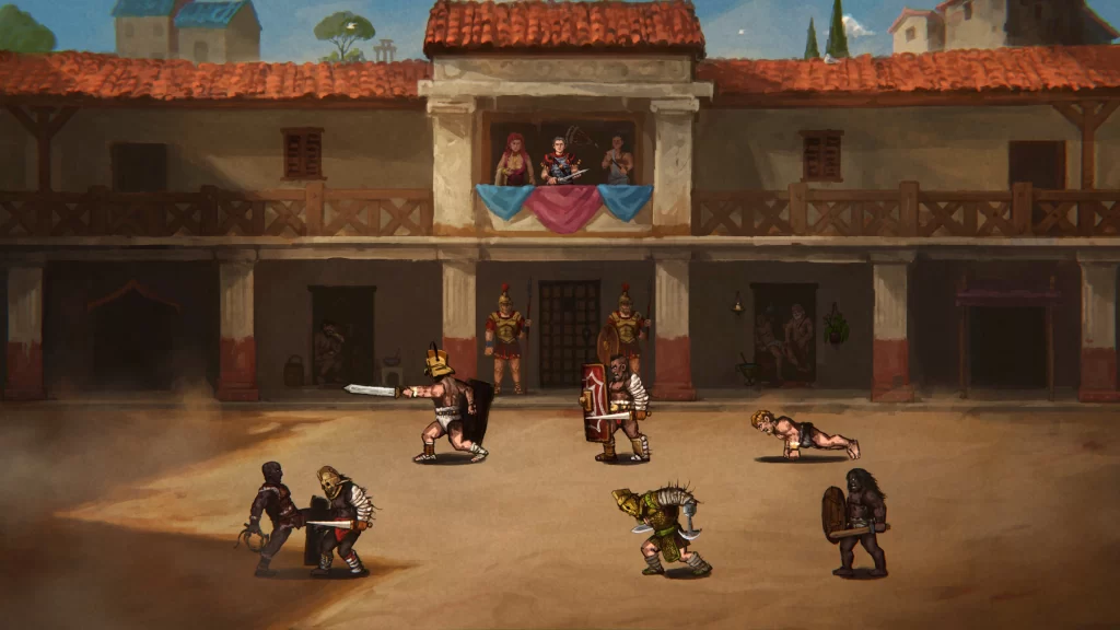 Dominus Gladiatus - Gladiators fighting each other