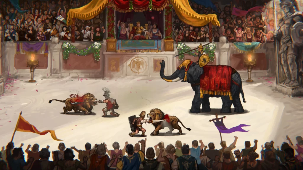 Dominus Gladiatus - Gladiators fighting beasts
