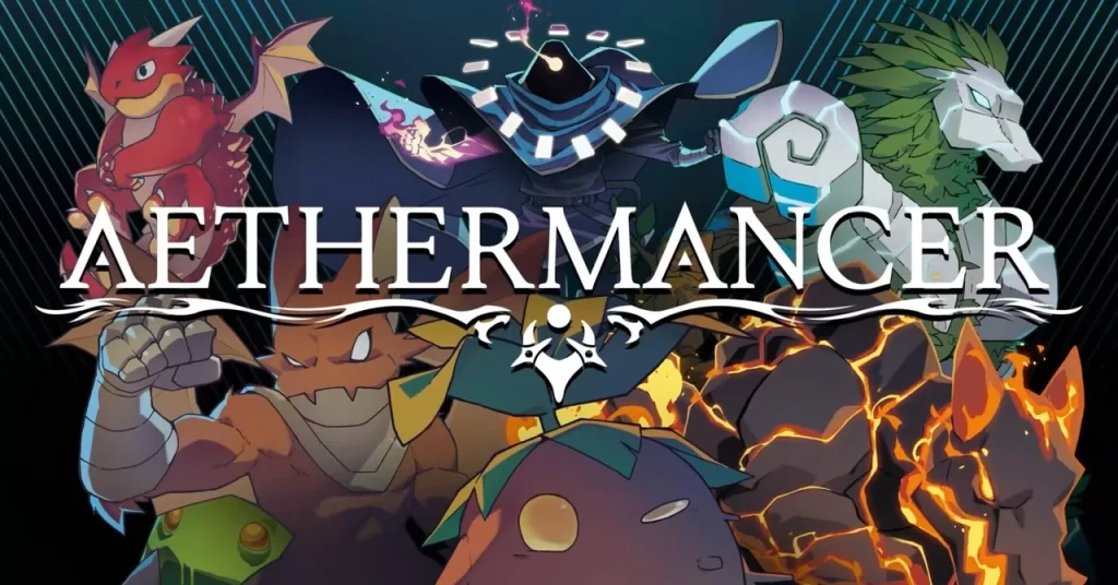 Aethermancer - Logo and key art