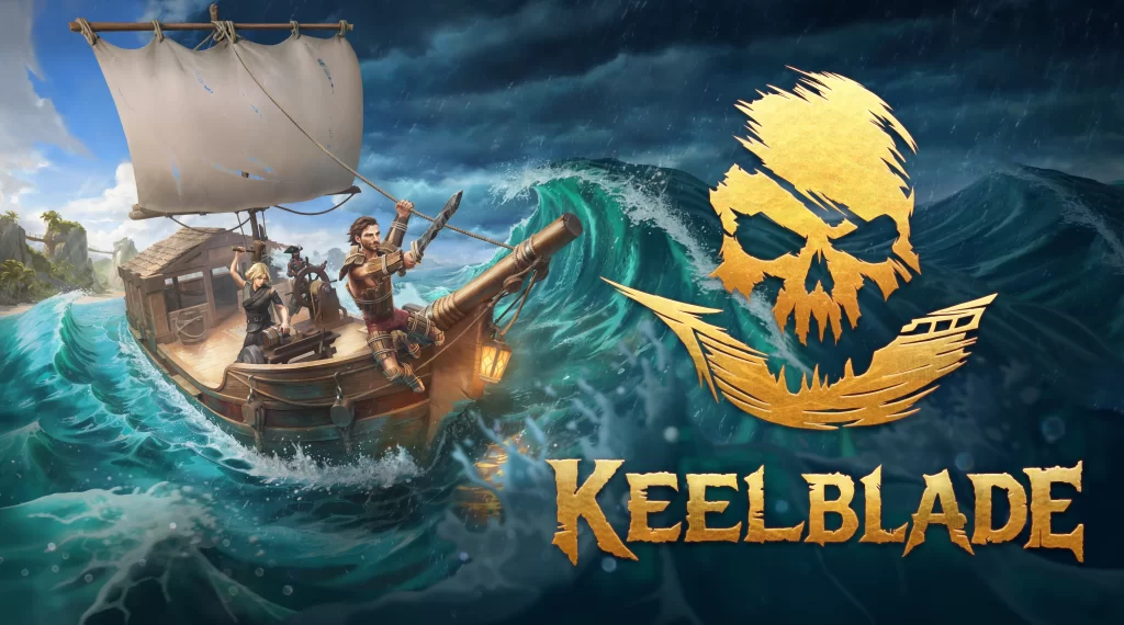 Keelblade - Logo and key art