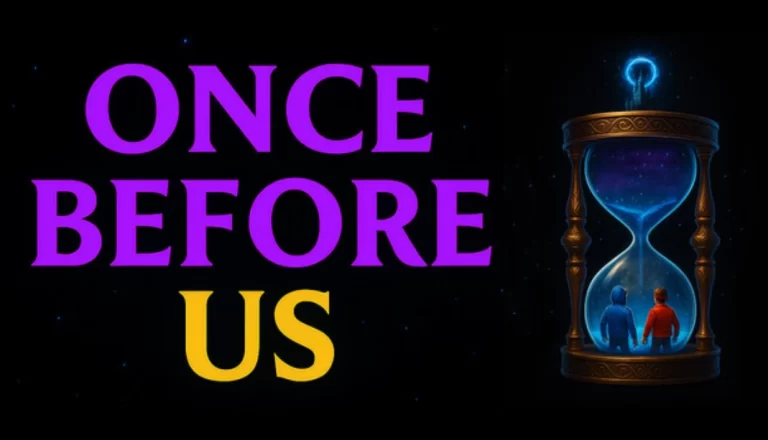 Once Before Us - Logo and key art